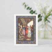 Carte Postale Boris Zvorykin - La neigée (Debout devant)