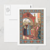 Carte Postale Boris Zvorykin - Vassilissa la Foire (Devant / Derrière)