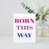 Carte Postale Born this way (Debout devant)