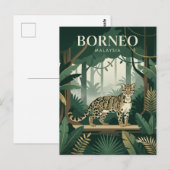 Carte Postale Bornéo Malaisie (Devant / Derrière)