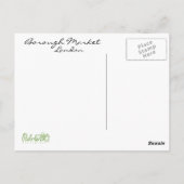 Carte Postale Borough Market [Carte postale] (Dos)