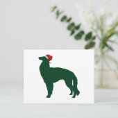 Carte Postale Borzoi (Debout devant)