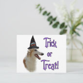 Carte Postale Borzoi Trick (Debout devant)