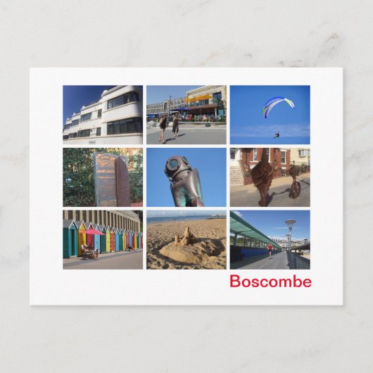 Carte Postale Boscombe (Devant)