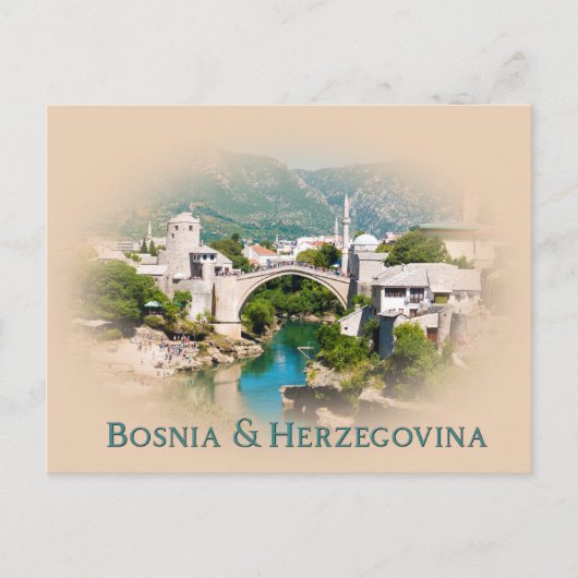 Carte Postale Bosnie-Herzégovine : Mostar (Devant)