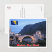 Carte Postale Bosnie-Herzégovine - Mostar - Stari Most - (Devant / Derrière)