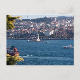 Carte Postale Bosphore d'Istanbul