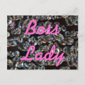 Carte postale Boss Lady Crystals (Devant)