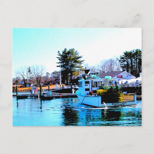 Carte postale Bossy Lady (Devant)