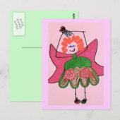 Carte Postale Bossy Saucy Fairy (Devant / Derrière)