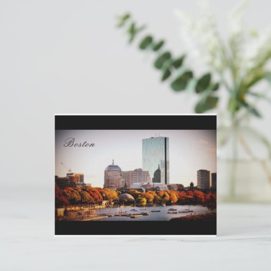 Carte Postale Boston (Debout devant)