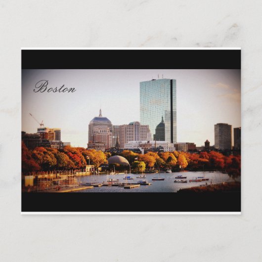 Carte Postale Boston (Devant)