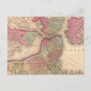 Carte Postale Boston