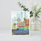 Carte postale Boston (Debout devant)
