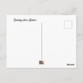 Carte postale Boston (Dos)