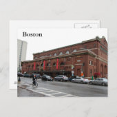 Carte Postale Boston (Devant / Derrière)
