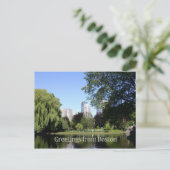 Carte Postale boston (Debout devant)