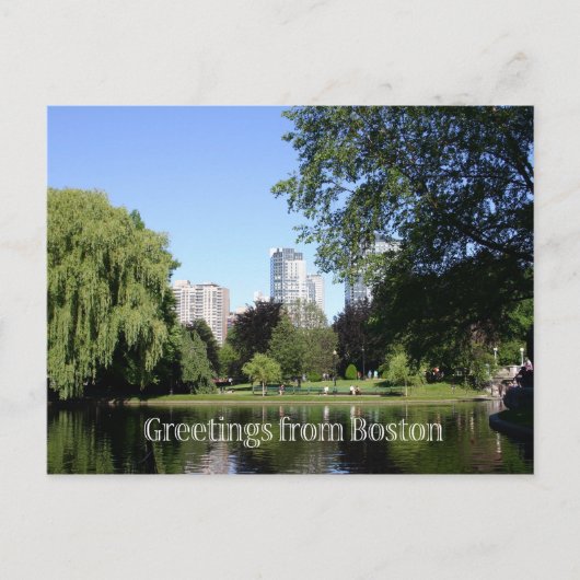 Carte Postale boston (Devant)