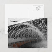 Carte postale Boston (Devant / Derrière)