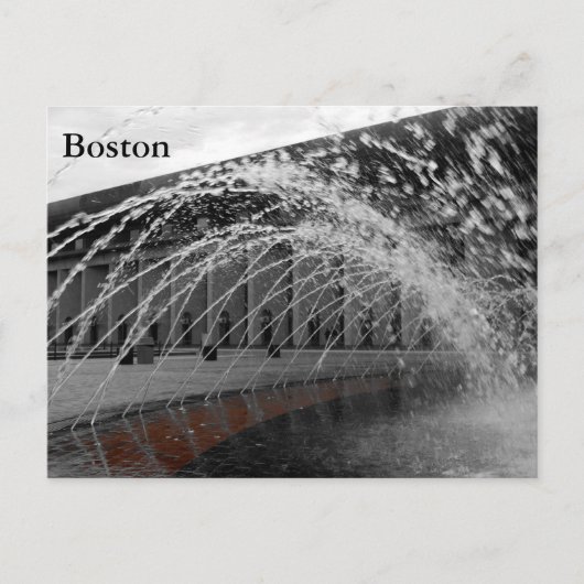 Carte postale Boston (Devant)