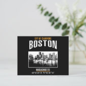 Carte Postale Boston (Debout devant)