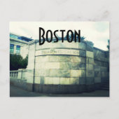 Carte postale Boston (Devant)