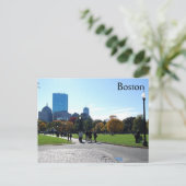 Carte Postale Boston (Debout devant)