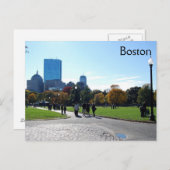 Carte Postale Boston (Devant / Derrière)