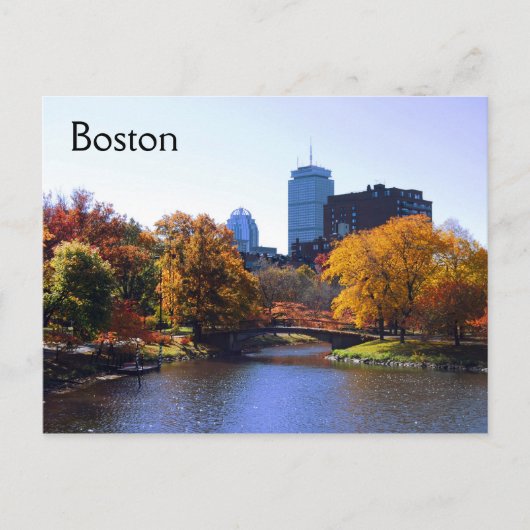 Carte Postale Boston (Devant)