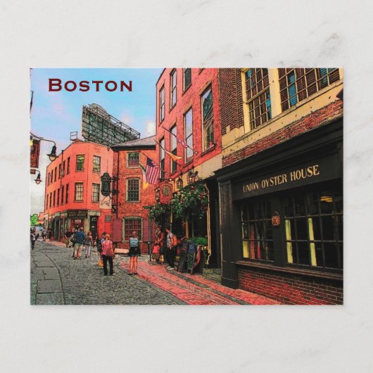 Carte postale Boston (Devant)