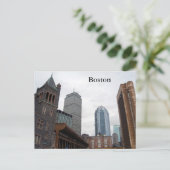 Carte Postale Boston (Debout devant)