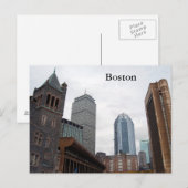 Carte Postale Boston (Devant / Derrière)
