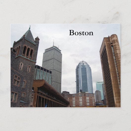 Carte Postale Boston (Devant)