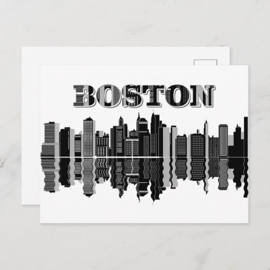 Carte Postale Boston (Devant / Derrière)