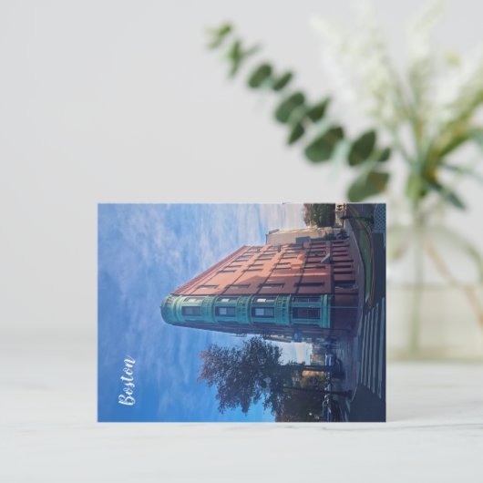 Carte postale Boston (Debout devant)