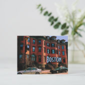 Carte postale Boston (Debout devant)