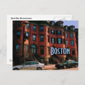 Carte postale Boston (Devant / Derrière)