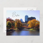 Carte postale Boston (Devant / Derrière)