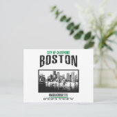 Carte Postale Boston (Debout devant)