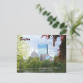 Carte Postale Boston (Debout devant)