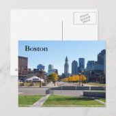 Carte Postale Boston (Devant / Derrière)