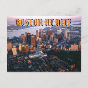 CARTE POSTALE BOSTON À NITE PAR MOJISOLA A GBADAMOSI OKUBULE