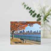 Carte Postale Boston Charles River Autumn (Debout devant)