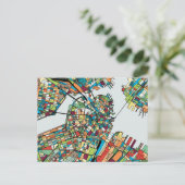 Carte Postale Boston City USA (Debout devant)