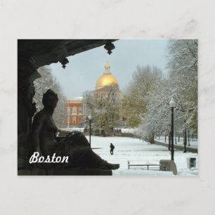 Carte Postale Boston Common
