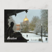 Carte Postale Boston Common (Devant)