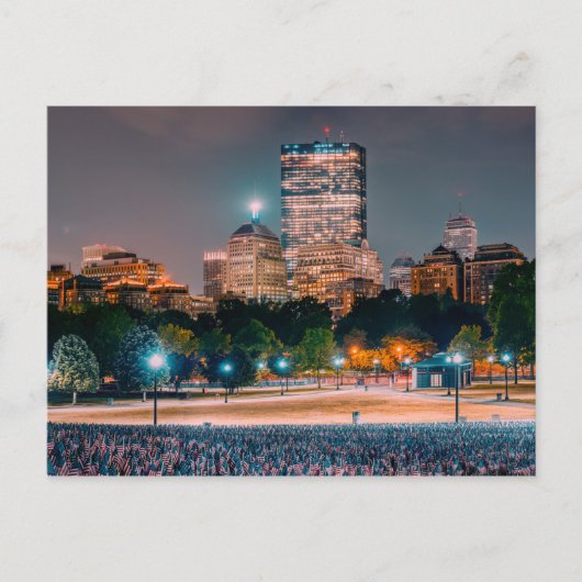 Carte Postale Boston Common (Devant)