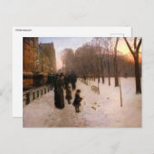 Carte Postale Boston Common à Twilight (Devant / Derrière)