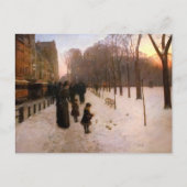 Carte Postale Boston Common à Twilight (Devant)