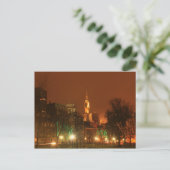 Carte Postale Boston Common Park Street Church (Debout devant)